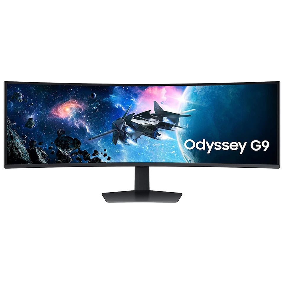 Samsung 49" Odyssey G9 G95C DQHD 240Hz 1ms(GtG) DisplayHDR Curved Gaming Monitor - Image 1 of 4