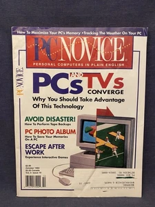 October 1994 Vtg PC Novice Computer Magazine MS-DOS Gabriel Knight 7th Guest - Picture 1 of 8