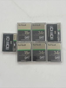 (7) Neu Versiegelt Fuji DAT Digital Audio Band 15p & 34p - Bild 1 von 4