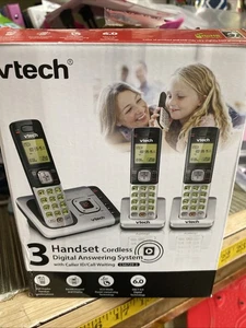 Vetch 3Hsndset Cordless Digital Answering System With Caller ID And Call Waiting - Picture 1 of 3