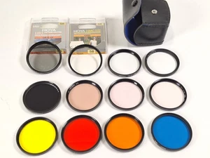 12x Filter 58mm B+W grau103 Korrektur- Farb- Hoya UV Cir-Pol Cenei Weichzeichner - Picture 1 of 14