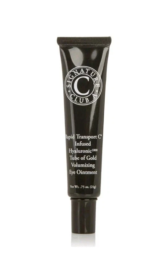 Signature Club RTC Infused Hyaluronic 1000 Tube of Gold Volumizing Eye Ointment - Image 1 of 1