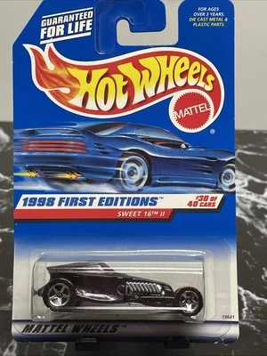 1998 Hot Wheels First Editions Purple Sweet 16 II Collector #674  - Image 1 of 3