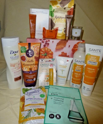 Beauty Paket Herbst Box 14 neue Produkte Pflege + Wellness Sante Douglas Rituals - Bild 1 von 4