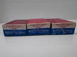 Vintage Junkunc PTKB-1 Brass key blanks quantity 110 - Picture 1 of 5