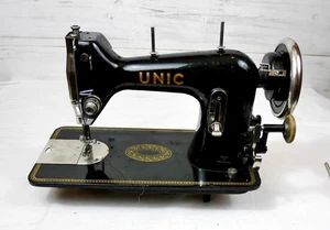 ancienne machine a coudre unic en fonte - Photo 1/9