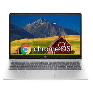 HP 15.6" Chromebook Laptop for Students, Intel Processor N200, 8GB RAM,64GB eMMC - Picture 1 of 8