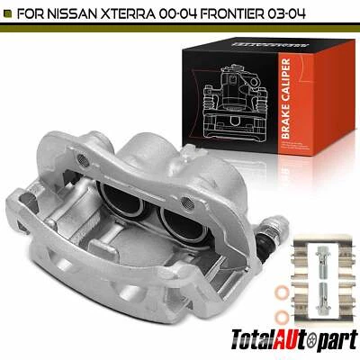 Pinza de freno de disco pistón metálico para Nissan Xterra 2000-2004 Frontier delantera izquierda Foto 1 de 4