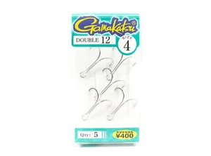 Gamakatsu 66242 Double 12 Stinger Hook Size 4 ,5 Per pack (1156) - Imagen 1 de 4