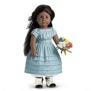 American Girl Addy Flower-Picking Outfit Addy's Dress & Bouquet ~ BNIB - Picture 1 of 2