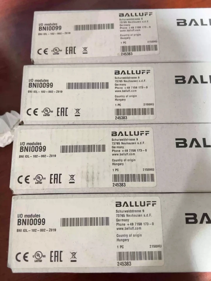 1PC New BALLUFF BNI0099 BNI IOL-102-002-Z019 I/O Module Expedited Shipping - Image 1 of 1