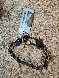 Collar de entrenamiento para perros con punta de acero inoxidable negro Herm Sprenger con giro - Imagen 1 de 4