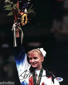 Shannon Miller Signed 8x10 Auto PSA Artistic Gymnastics USA Gold Magnificent 7 - Picture 1 of 1