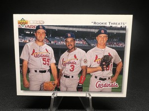 1992 Upper Deck #702 Mark Clark / Brian Jordan / Donovan Osborne  Cardinals