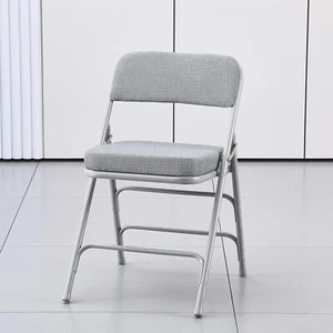Folding Chairs Indoor Upholstered Foldable Chair with Ultra Thick Padded - Picture 1 of 6