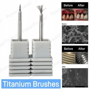 Dental Titanborsten Oberflächenreinigungsbürste Peri-Implantits Pocket Taper - Bild 1 von 7