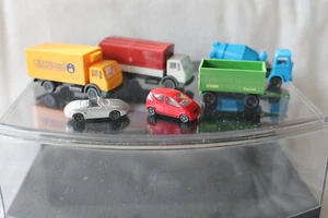 Wiking Spur N 1:160 Konvolut: 3 LKW, 2 PKW, 1 Landwirtschaftlicher Anhänger - Picture 1 of 2