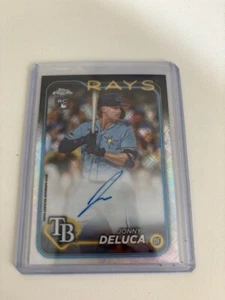 2024 Topps Chrome Logofractor Edition - MLB Refractor Chrome Autographs #RCA-JDE - Picture 1 of 2