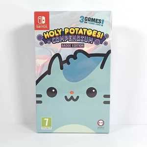 Holy Potatoes Compendium Badge Collectors Edition Nintendo Switch New Sealed - Picture 1 of 6