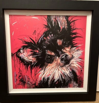 Impresión Samantha Ellis edición limitada adornada a mano "Porque lo valgo" 63/195 Foto 1 de 4