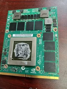 Dell X8T6N Precision M6800 Nvidia Quadro K4100M with 4GB GDDR5 - Picture 1 of 3