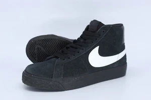 NIKE SB ZOOM BLAZER MID PREMIUM SNEAKER BLACK WHITE BLACK US 5,5 EUR 38 - Bild 1 von 3