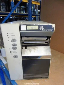Zebra 105SE 105-512-00000 DT/TT Thermo Label Drucker Parallel MISSING FUSE - Afbeelding 1 van 4