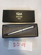 Quill Silver Ball Point Writing Pen & Case Advertising IMC Networks