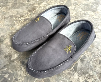 Zapatillas para hombre Penguin by Munsingwear grises talla 13 grises cómodas suelas antideslizantes NUEVAS Foto 1 de 4