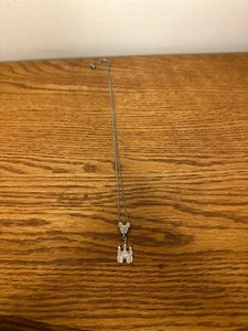 Collar Disney Mickey Mouse Cristal Castillo Cenicienta Cuelga - Imagen 1 de 2