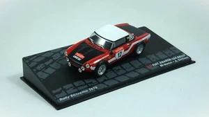 1:43 De Agostini Fiat Abarth 124 Rally Sanremo 1973 Verini WRC Rallye - Picture 1 of 3