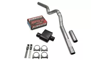 GMC Yukon XL 00-06 3" Single Exhaust Kit C Exit Flowmaster Super 10 No Tip - Picture 1 of 3