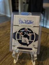 2021 PANINI NATIONAL TREASURES AUTO BRUCE MATTHEWS /25 TITANS