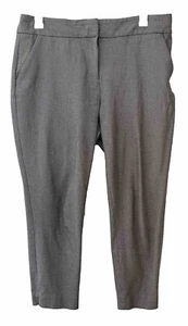 Chico’s Damen 12/ Chico 2 Hose schwarz weiß kariert Baumwollmischung flach von vorne - Bild 1 von 9