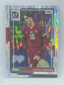 Dusan Vlahovic Silver 2022-23 Panini Donruss Soccer # 105 - Picture 1 of 2
