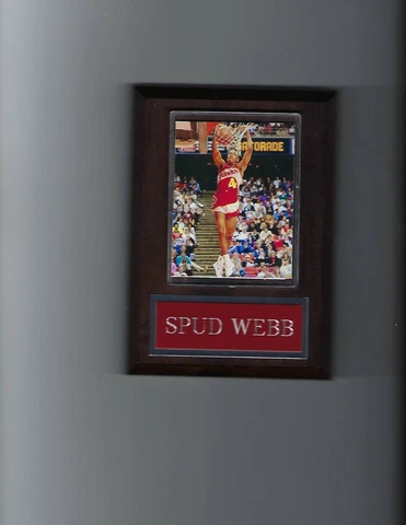 SPUD WEBB PLAQUE ATLANTA HAWKS BASKETBALL NBA Cover