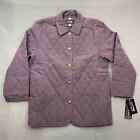 Nuage Diamond Quilted Barn Coat Lavender Size Large