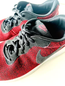 Nike Tanjun SE 859613-005 Red Athletic Sport Running Shoes Sneakers US 7Y - Picture 1 of 11