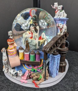 Disney Cruella De Ville Cake Fiasco Snow Globe 102 Dalmatians Music Box ,Open Bo - Picture 1 of 20