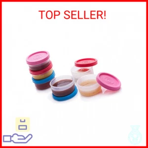 Condiment Containers with Lids- 6 pk. 1.3 oz.Salad Dressing to go Small Food Sto - Picture 1 of 2