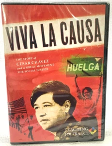 Viva La Causa DVD Documentary Story of Cesar Chavez Teaching Tolerance New  - Picture 1 of 2