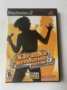 Karaoke Revolution Volume 3 (Sony PlayStation 2, 2004) PS2 - CIB - Kostenloser Versand! - Bild 1 von 4