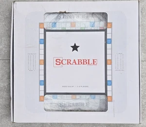 Collector's Edition Large Rotating Scrabble Glass Non-Slip Board Game FREEUSHIP - Picture 1 of 4
