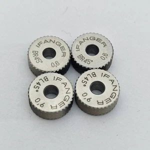 ifanger lotto KNURL WHEEL ROLLER utensile zigrinatura zigrinature 10mm 460/7 - Foto 1 di 8