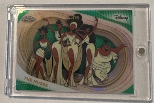 Tarjeta Disney Topps 2025 cromada, #48 The Muses, /99!! Excelente estado - Imagen 1 de 7