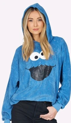 Sudadera con Capucha LAUREN MOSHI Harmony Foil Cookie Monster S Foto 1 de 4