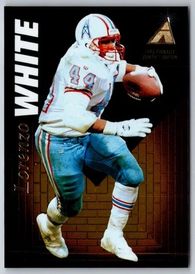 1995 Zenith Lorenzo White #Z50 Houston Oilers Football Card - Image 1 of 2