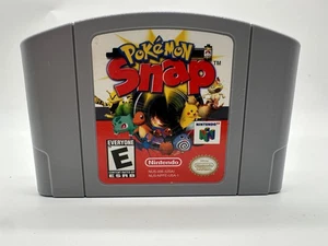 Pokemon Snap - (Nintendo 64, N64) AUTHENTIC- TESTED & WORKS - Picture 1 of 4
