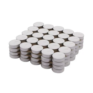 Wax Tealight Candles Set of 100 Unscented home decor garden - FREE SHIPPING - Picture 1 of 4