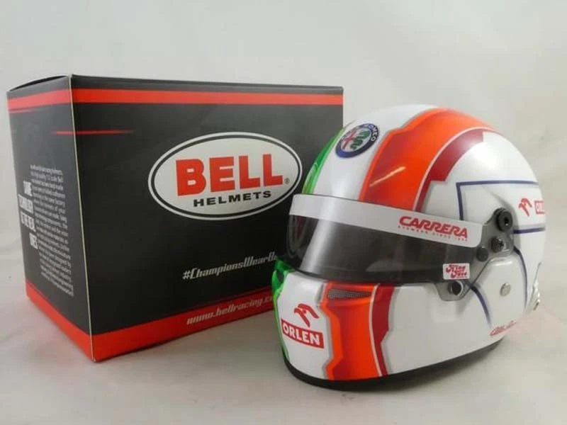 BELL HELMETS MINI HELMET 1:2 SCALE - ANTONIO GIOVINAZZI ALFA ROMEO 2020 - Immagine 1 di 1